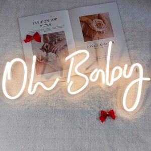 Oh Baby Neon Sign