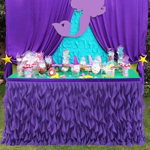 Tulle Ruffle Table Skirts (More Colors Available)
