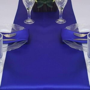 Satin Table Runner (Royal Blue)