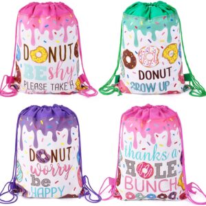 Donut Drawstring Party Bags