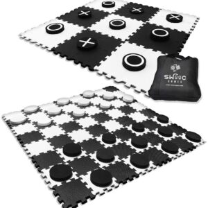 Giant Checkers & Tic Tac Toe