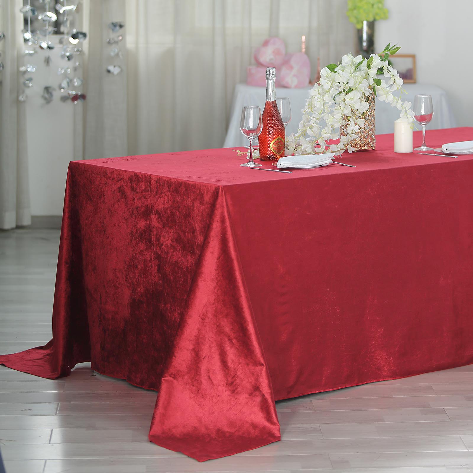 This That Bermuda Party Rentals » Premium Velvet Tablecloth (More Colors Available)