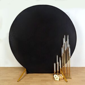 7.5 Ft Round Backdrop Stand Cover (More Colors Available)