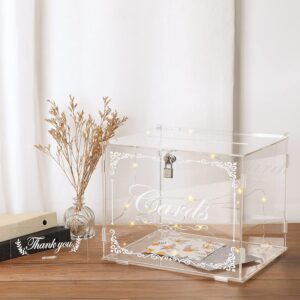 Clear Acrylic Card Box