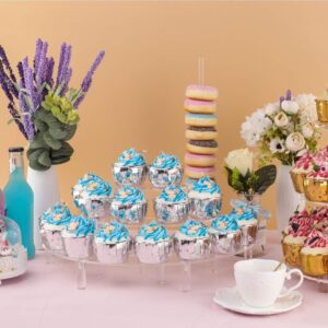 Half Moon 3 Tier Dessert Stand
