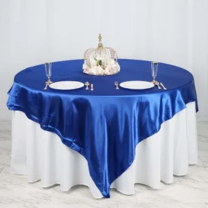 Royal Blue Table Overlay