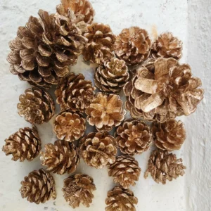 Gold Pine Cones